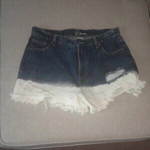 Tyedye Jean shorts